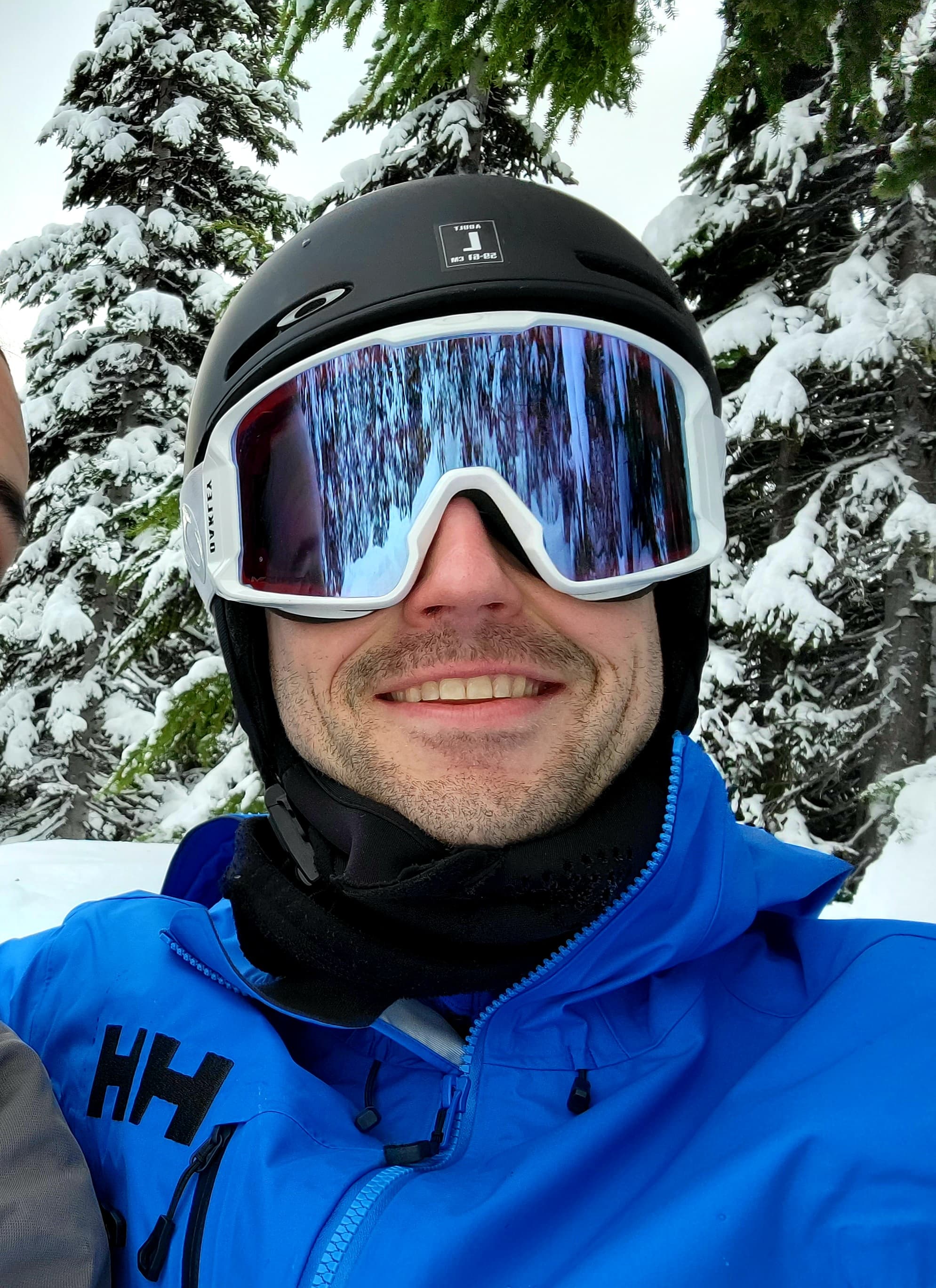 Alpine skiing adventure